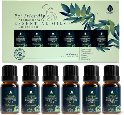 Pet Friendly Aromatherapy Essential Oils Collection, 6-Count