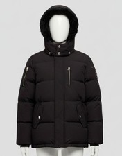 Moose Knuckles Kids Unisex Black Puffer Shear...