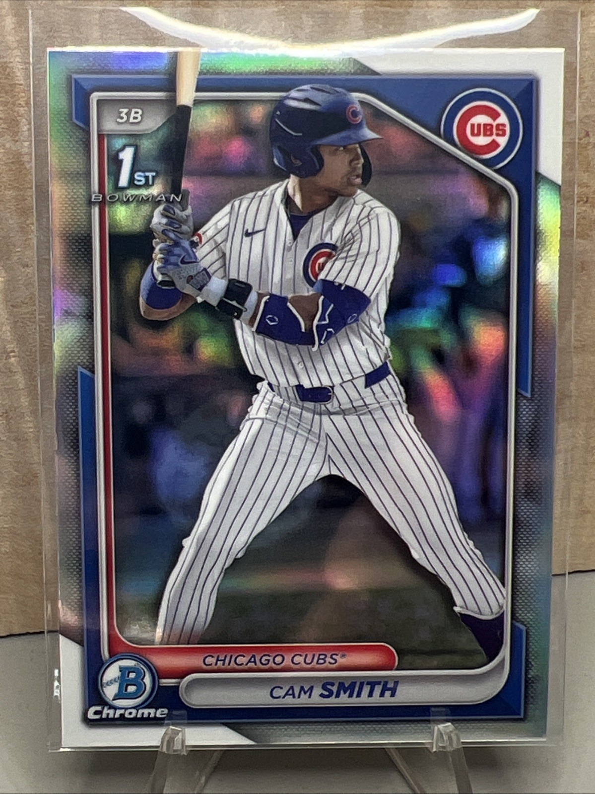 2024 Bowman Draft Cam Smith Chrome Refractor 1st #BDC-67 Cubs