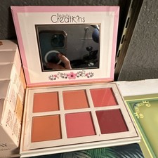Beauty Creations Pressed Powder Blush Palette Assorted Shades with Mirror