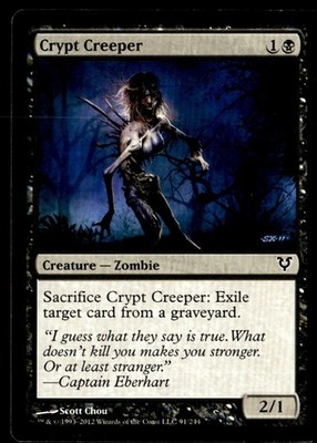 2012 Avacyn Restored Crypt Creeper Expansion/Common #91