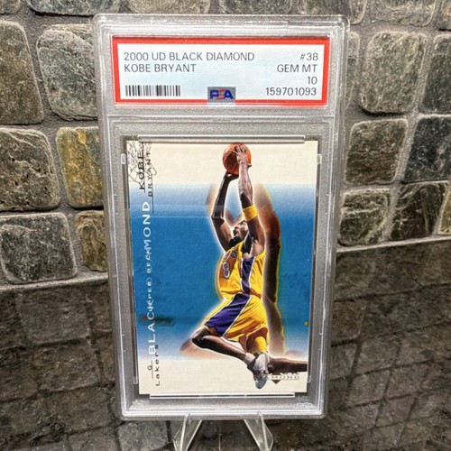 kobe Bryant #38 2000 Upper Deck Black Diamond card