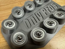 Dual Head ONLY PROS Deluxe Bowling Rev Release Trainer Gunmetal - Strike Zone X