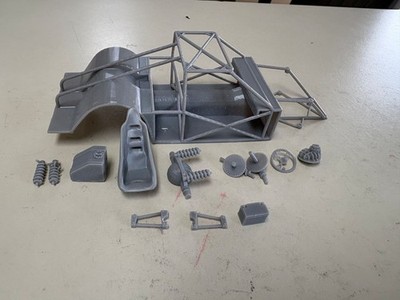 SMH Resins AMC Hornet P/S 3d chassis 1/25