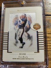 2002 Fleer Focus Jersey Edition - materialistic home Tom Brady #2