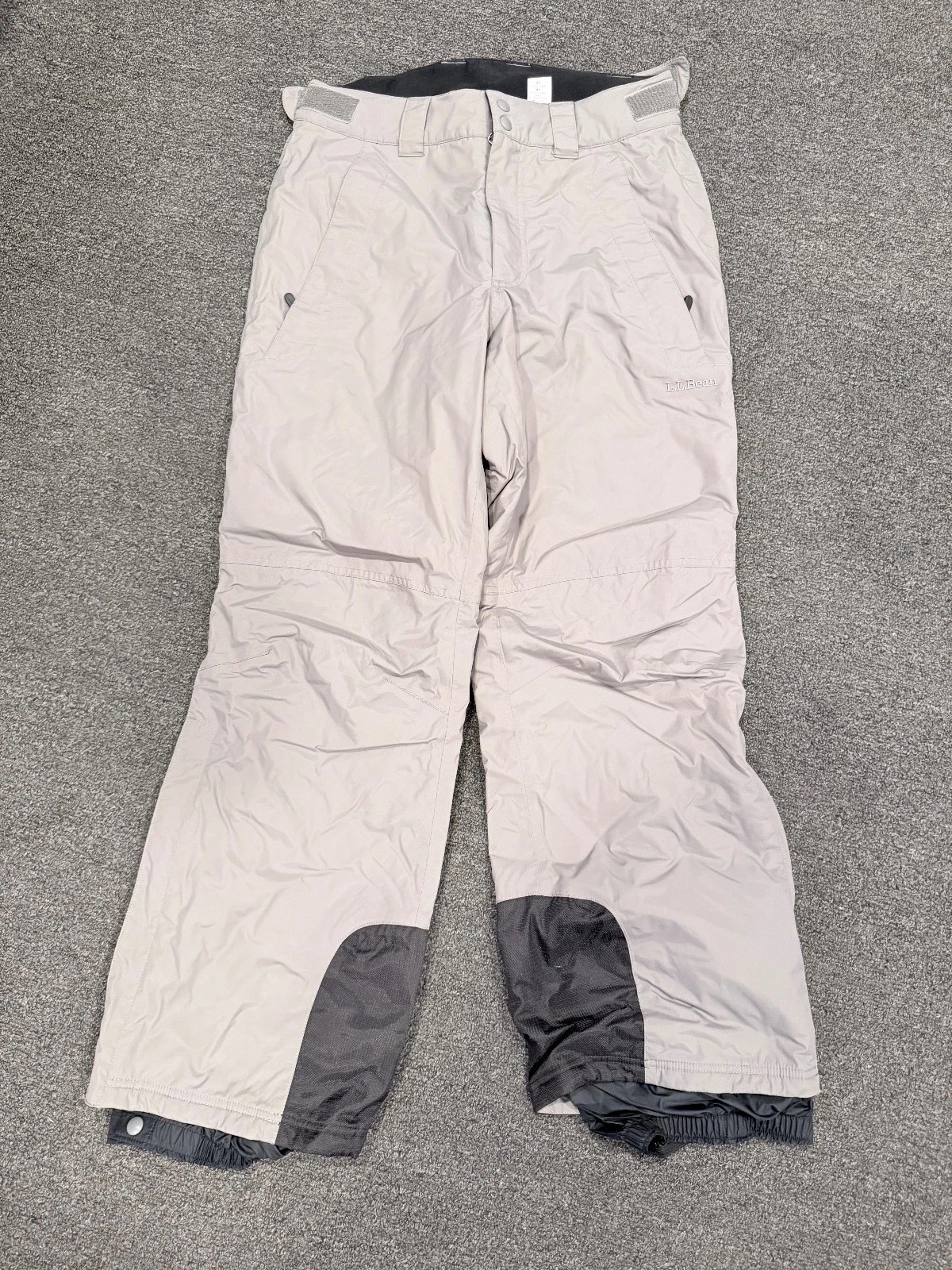 LL Bean Ski Pants Mens S-Reg Waterproof Insulated Snow Pants Snowboard 276681