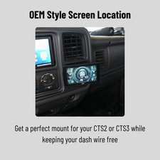 Edge CTS3 CTS2 Dash Mount Pod for 99-07 GMT800 Silverado Sierra Tahoe Yukon gallery
