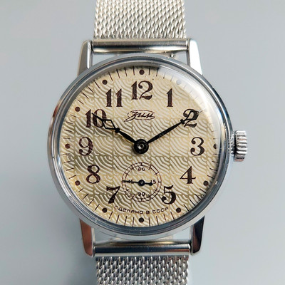 Soviet Watch Pobeda Rare Vintage Mechanical Men's Wristwatch Serviced