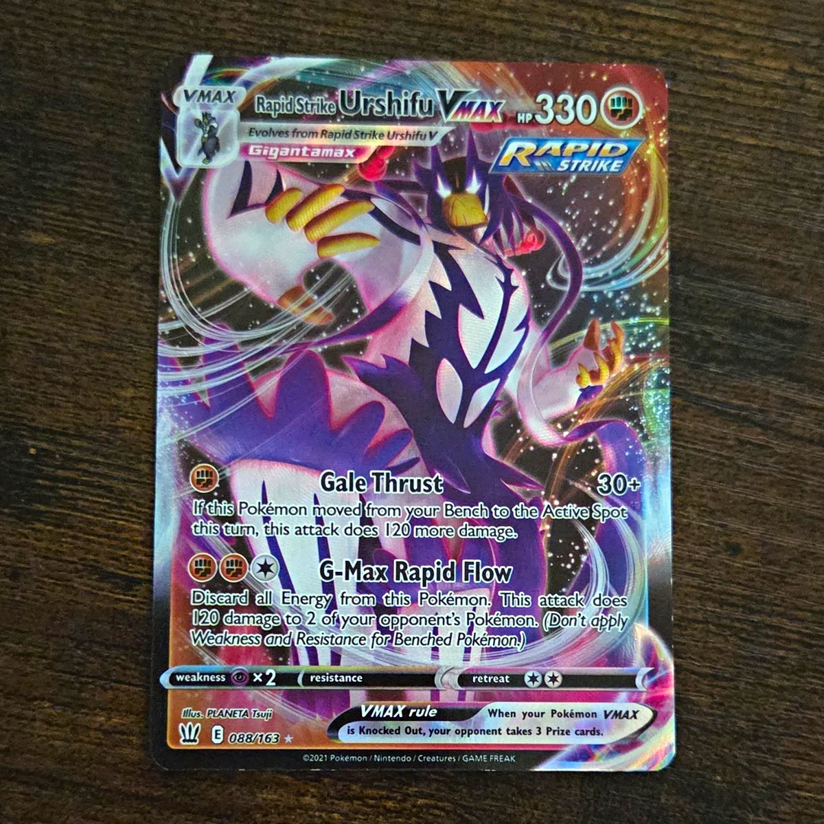 25+ Rapid Strike Urshifu VMAX Pokémon TCG Cards for sale | Updated
