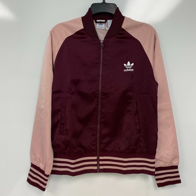 Adidas Originals Satin Bomber Track Jacket