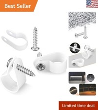 High-Quality 1/2 Inch P-Style Mounting Clips with Stainless Steel Fasteners
