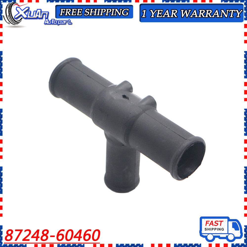 1x HEATER HOSE OUTPUT T PIPE For TOYOTA LX470 LX450 SIENNA SEQUOYA