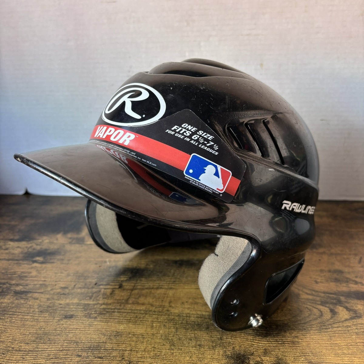 Rawlings Vapor ヘルメット マットブラック Rawlings Vapor ヘルメット マットブラック Rawlings VAPOR