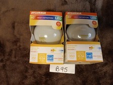 2 Sylvania LED 40W High Definition Uses 4.5W Dimmable