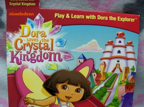 DORA SAVES THE CRYSTAL KINGDOM Pre-School Play Learn CD-ROM Nickelodeon Win/Mac - Picture 3 of 5