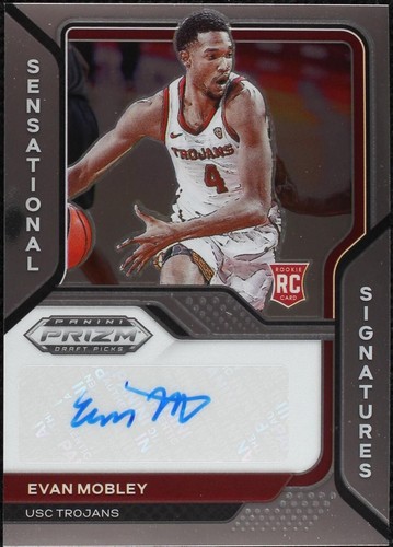 その他 Evan Mobley RC Auto panini Panini Prizm Draft Picks CP-EMO Evan Mobley Green Auto (RC) 1/5