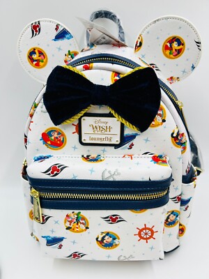Disney Cruise Line Wish Inaugural Voyage Loungefly Mini  display picture 1