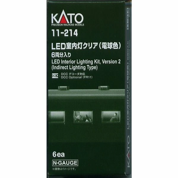 KATO 11-214 Échelle N Set d'Éclairage Intérieur LED pour 6 Voitures