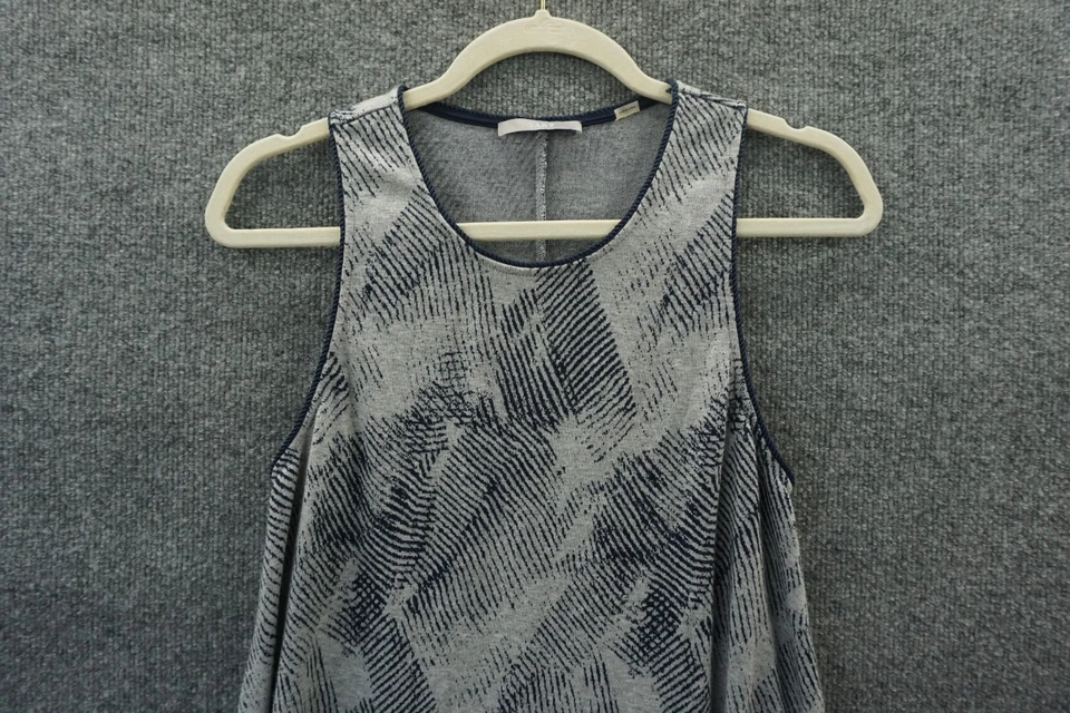 Vestido Tart Collections para mujer gris azul pequeño vestido sin mangas hasta la rodilla Foto 2 de 4