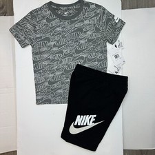 Nike Boys Shorts and T-shirt Set Size 7 New With Tags