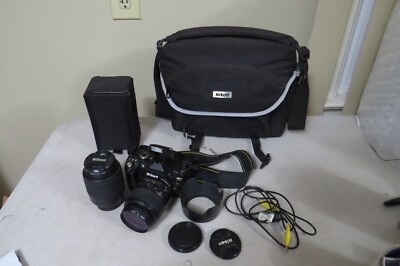 Nikon D40 6.1MP DSLR Digital Camera Kit/AF-S DX 18-55mm & 55-200 Bundle Tested