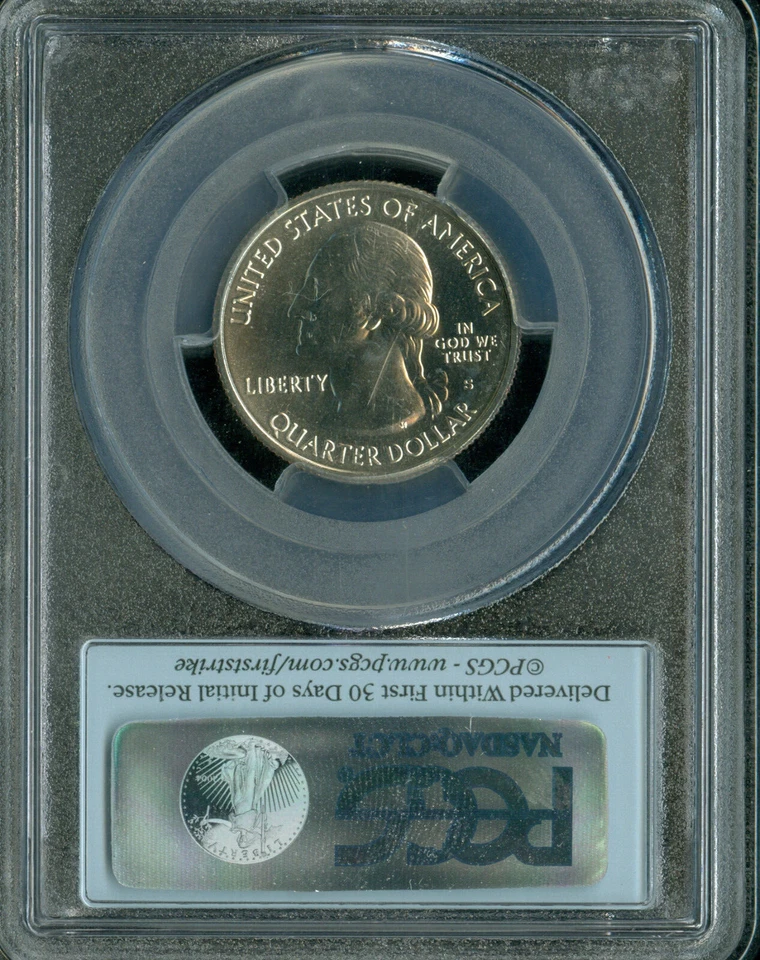 2015 S KISATCHIE QUARTER PCGS MS67 PQ FS ONLY 3 FINER MAC SPOTLESS * - Image 4 of 4