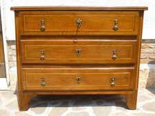 Piccolo Canterano Cassettone del '700 in NOCE Piemonte Originale 100% Filettato