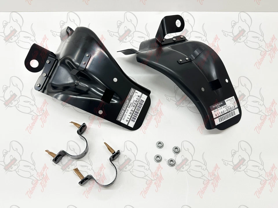 Nissan OEM AIR GUIDE-BRAKE & CLIP & NUT SET FOR R35 GT-R 2014- - Изображение 3 из 4