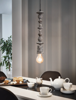 Eglo Pendelleuchte Pendel HäNgelampe Leuchte Lampe E27 Patina Schwarz 49372