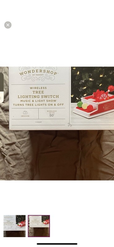 BRAND NEW WONDERSHOP  WIRELESS TREE LIGHTING SWITCH 