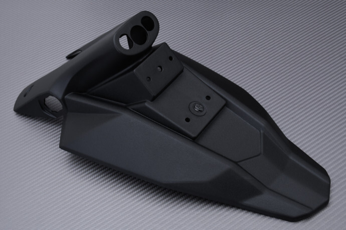 Support de plaque d'immatriculation OEM pour KAWASAKI ER6N 2012-2016 en acier noir
