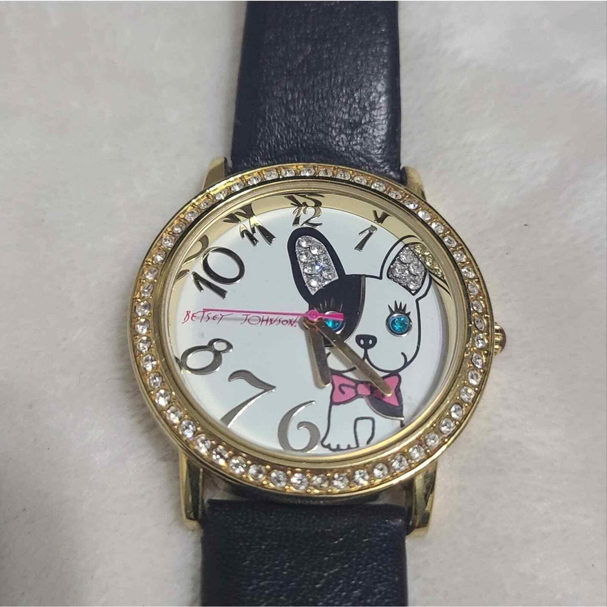 Women's Betsey Johnson Bulldog Watch