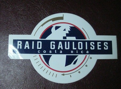 antique sticker: Gaulish raid Costa Rica