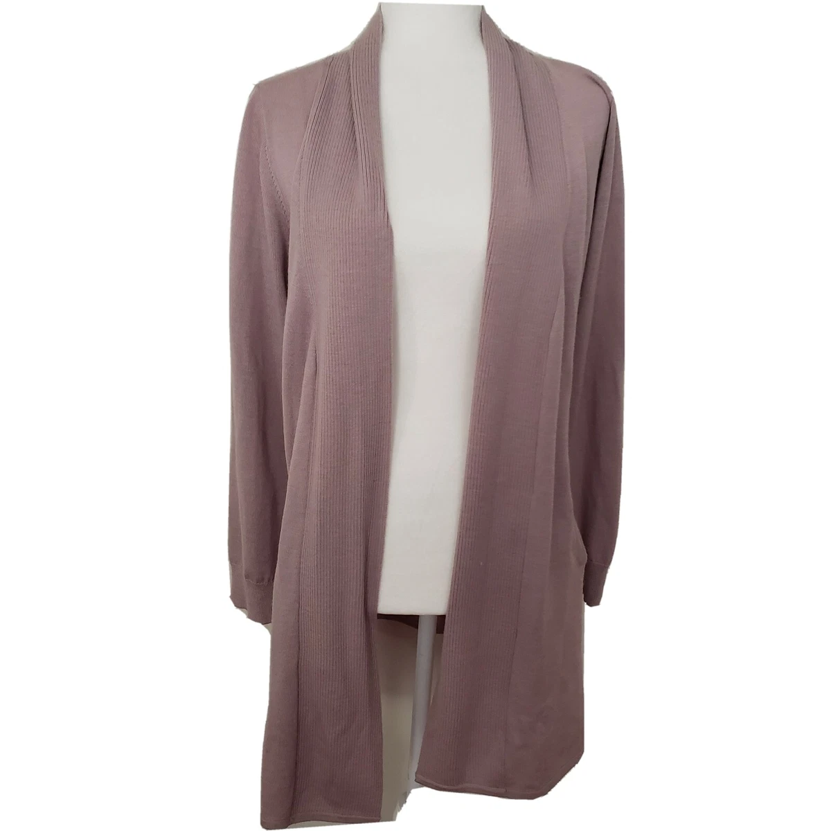 Merino wool open front best sale cardigan