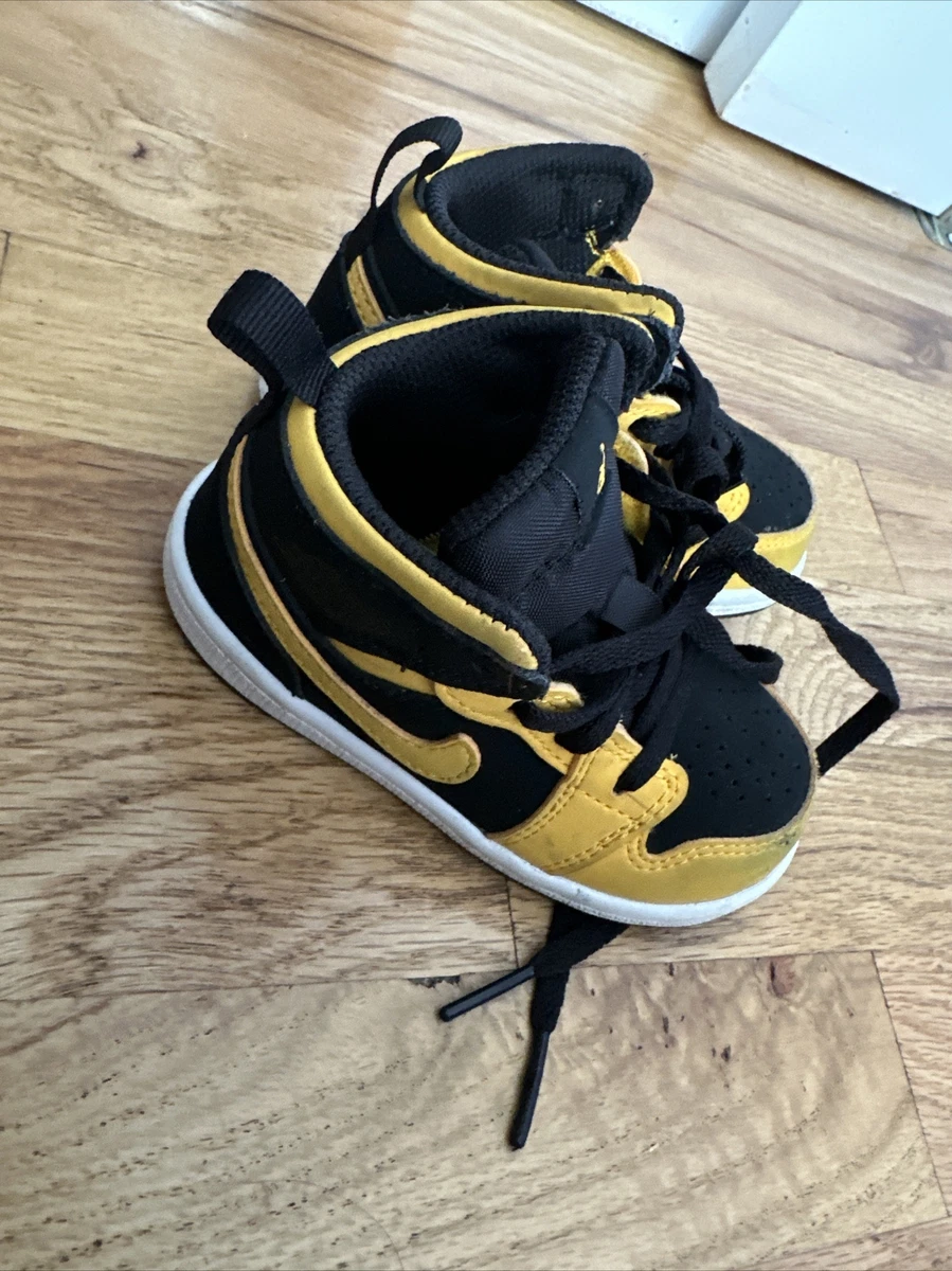 Air Jordan 1 Mid Reverse New Love 640735 071 Toddler Td Baby Boy Size 6c