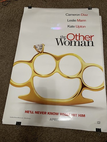 The Other Woman Double Sided Original Movie Poster 27x40 Diaz Mann Upton