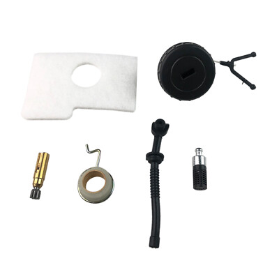 Replacement Oil Pump & Worm Gear Kit For Stihl MS180, MS170, 018, 017 Chainsaws - Includes Fuel Hose & Filter