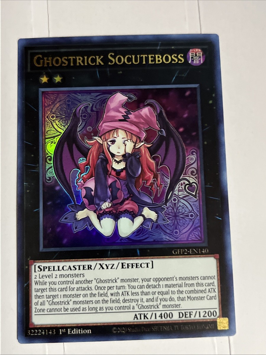 yugioh new ghostrick cards Socuteboss - GFP2-EN140 Ultra Rare and if you do Yu-Gi-Oh! OCG/[SHSP] SHADOW SPECTERS]Ghostrick Witch