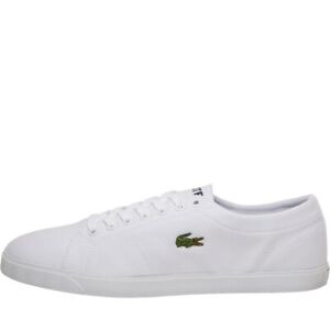 Lacoste Mens Riberac Canvas Trainers 