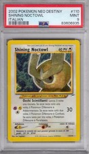 Pokemon Neo Destiny [Italian] Shining Holo Card #110 Shining Noctowl PSA 9