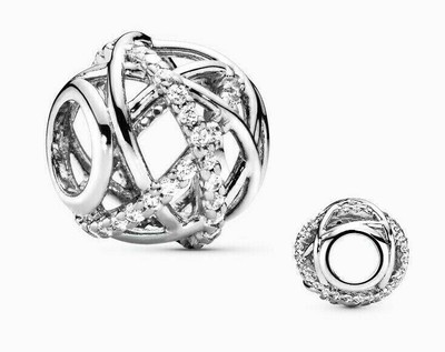 Genuine Pandora Silver Sparkling Galaxy Charm Silver 791388CZ ALE 925 | eBay