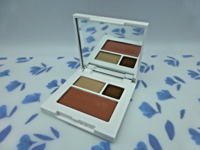Clinique Jonathan Adler Trio Sunset Glow Rouge & Like Mink Lidschatten Duo. Neu