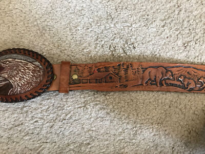 Vintage Native American Indian American Eagle Belt | eBay display picture 1