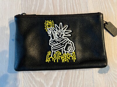 Coach x Keith Haring Lyla Statue of Liberty Crossbody Shoulder Bag