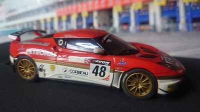 Scalextric C3379 LOTUS Evora #48 Petronas 1:32 Auto Slotcar - gebraucht wie neu
