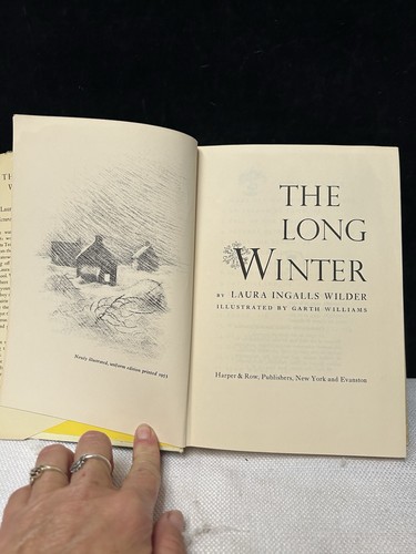 Vintage Book 1953 "The Long Winter" by Laura Ingalls Wilder - Picture 3 of 5