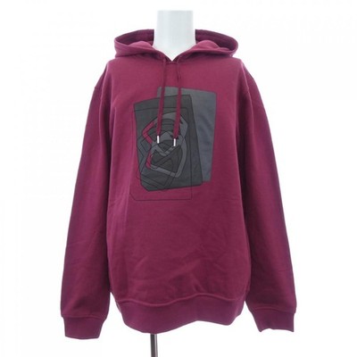 Authentischer Hermès Kapuzenparka mit Lederpatches, ETRIERS DECALES 367800H...