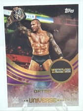 2025 Topps Universe WWE RANDY ORTON #244 SP PURPLE GLASS /399 PARALLEL