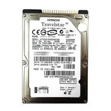 Hitachi 40GB HTS541040G9AT00 5400RPM PATA IDE 2.5" Laptop HDD Hard Disk Drive