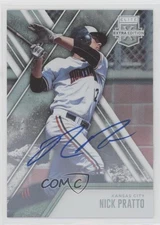 2017 Panini Elite Extra Edition Auto Nick Pratto #14 Auto